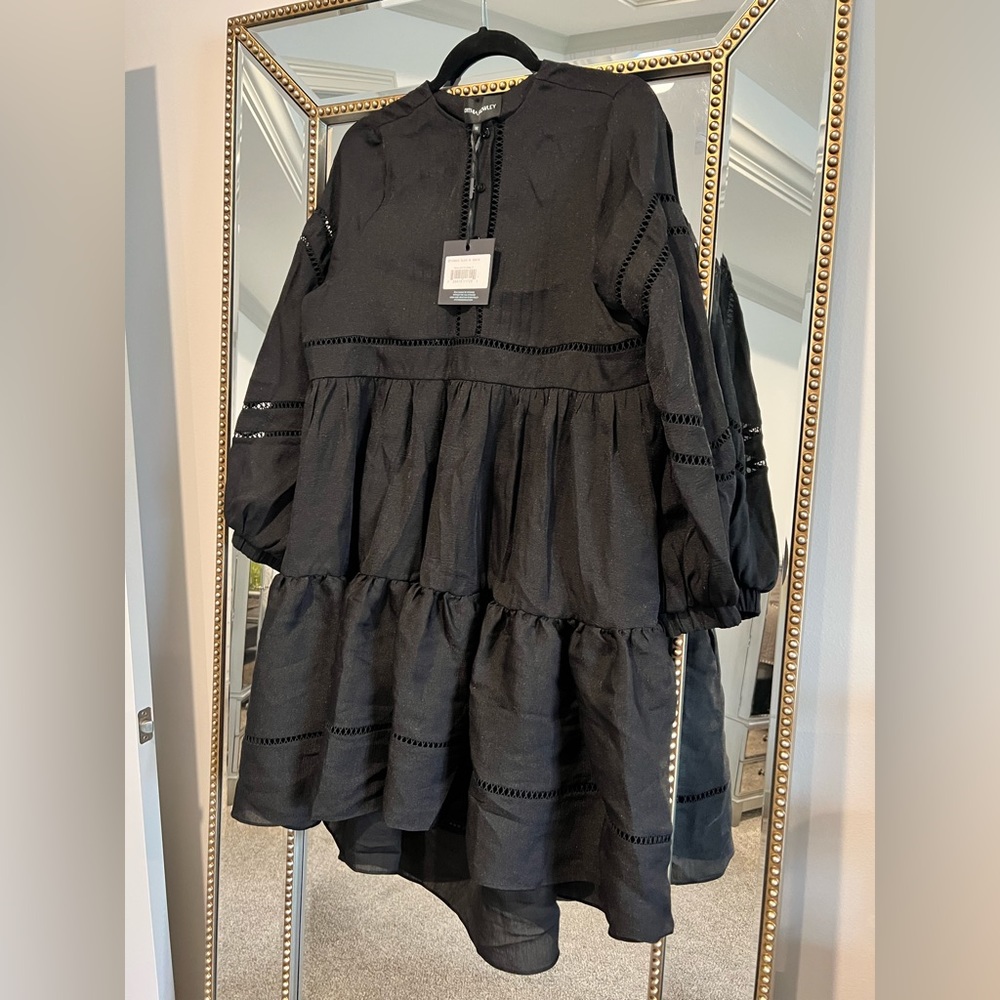 Cynthia Rowley Roma Lace Trim Dress